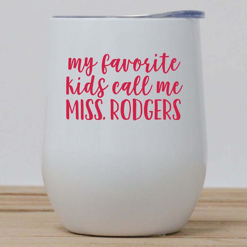 Teacher Wine Tumbler