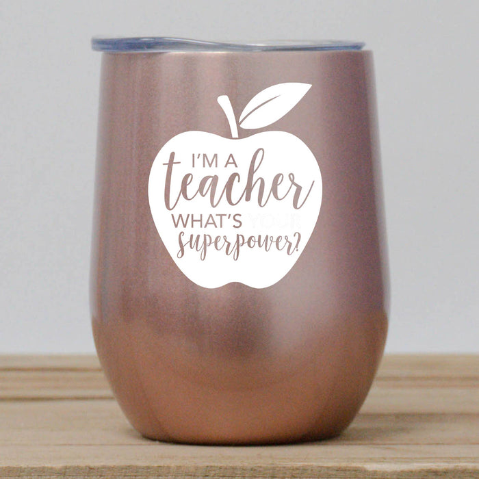 Teacher Wine Tumbler