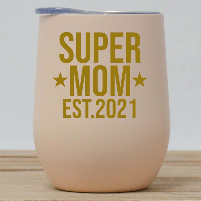 Super Mom Wine Tumbler
