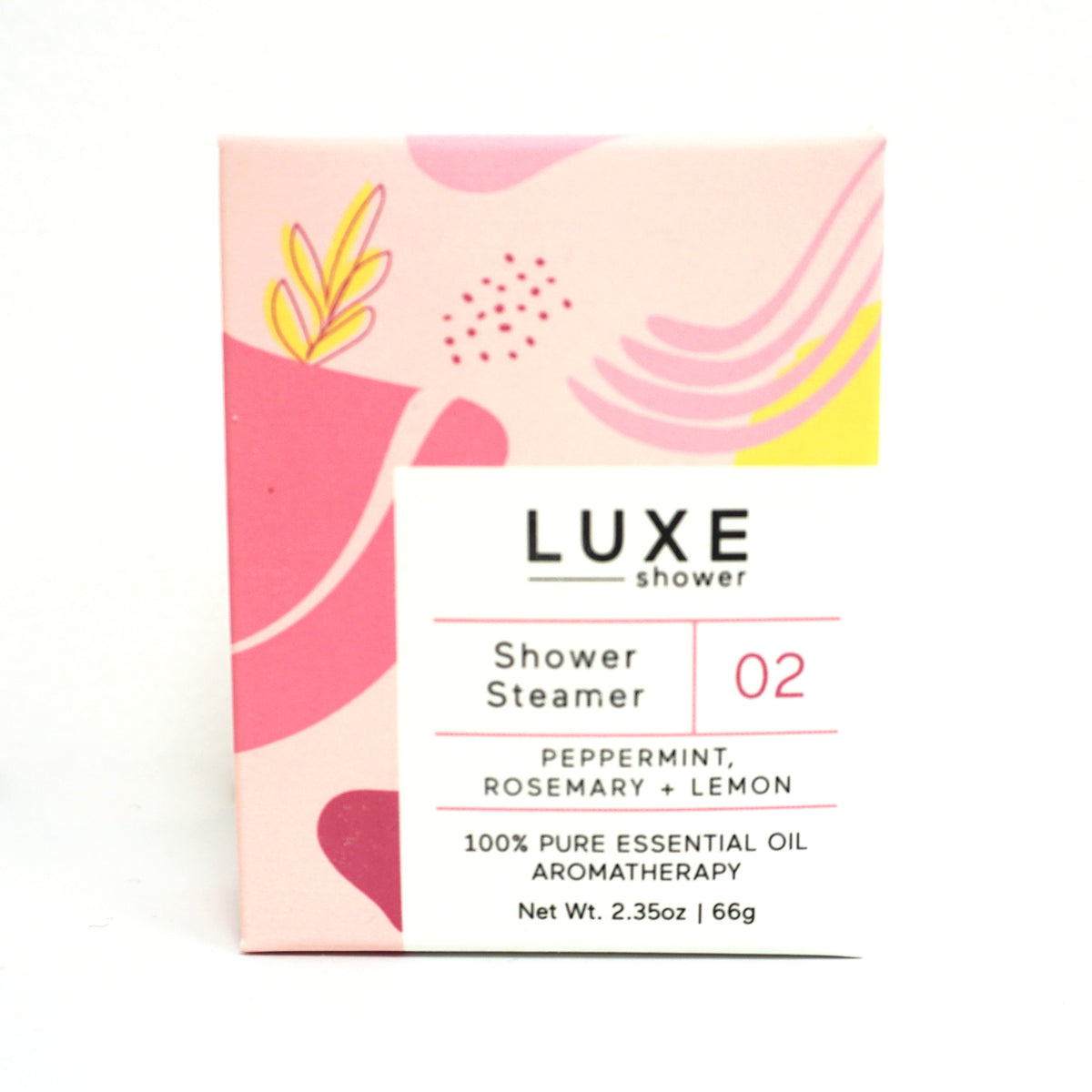 Peppermint, Rosemary + Lemon Aromatherapy Shower Steamer