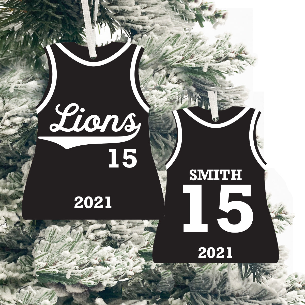 Basketball Jersey Ornament