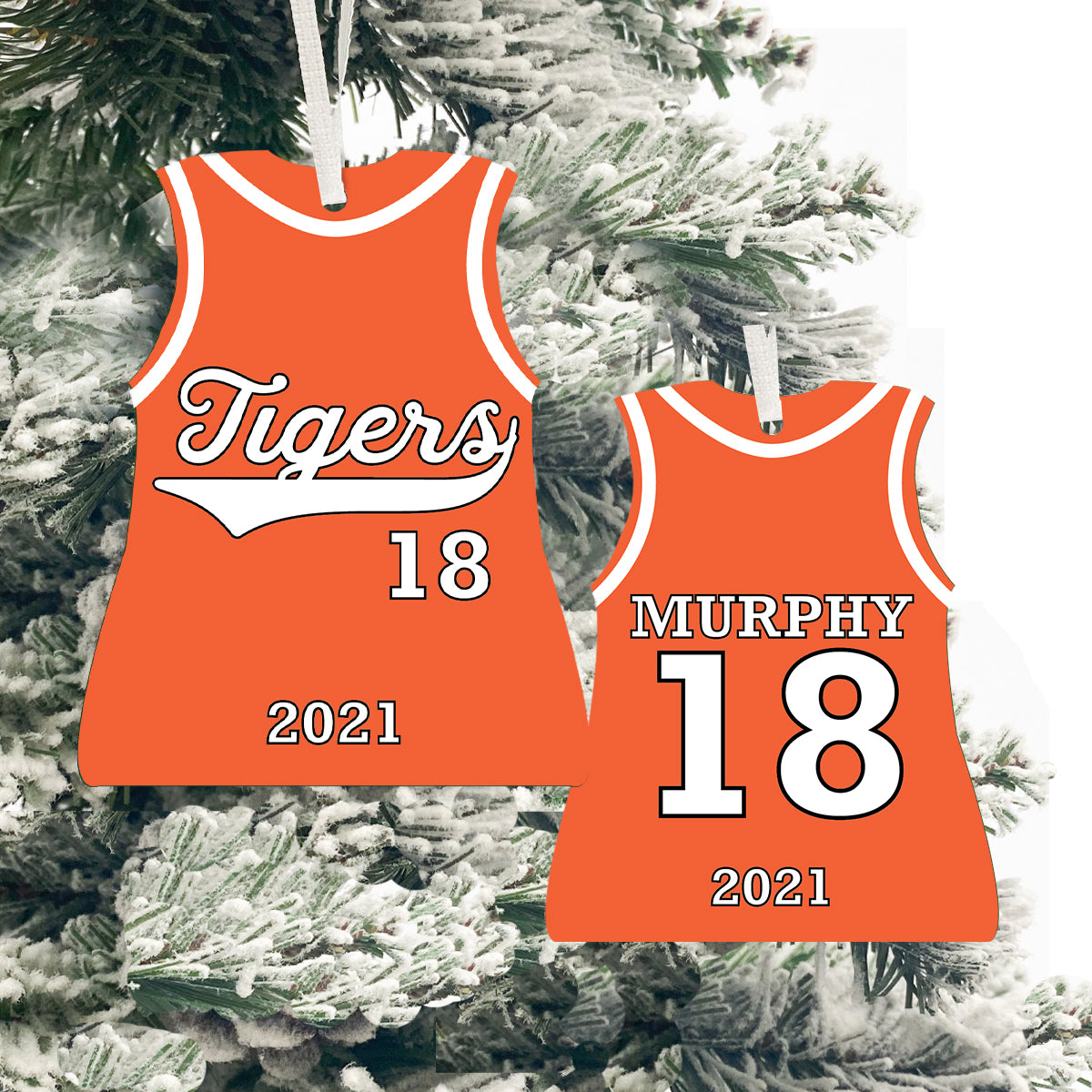Basketball Jersey Ornament