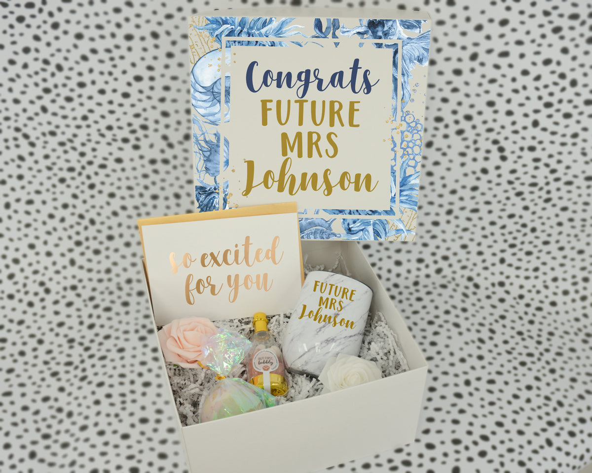 Beach Engagement Gift Box