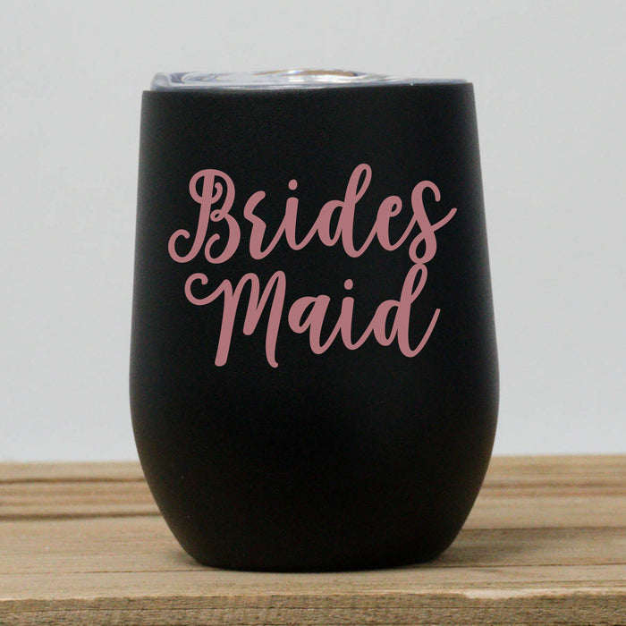 Bridesmaid Wine Tumbler
