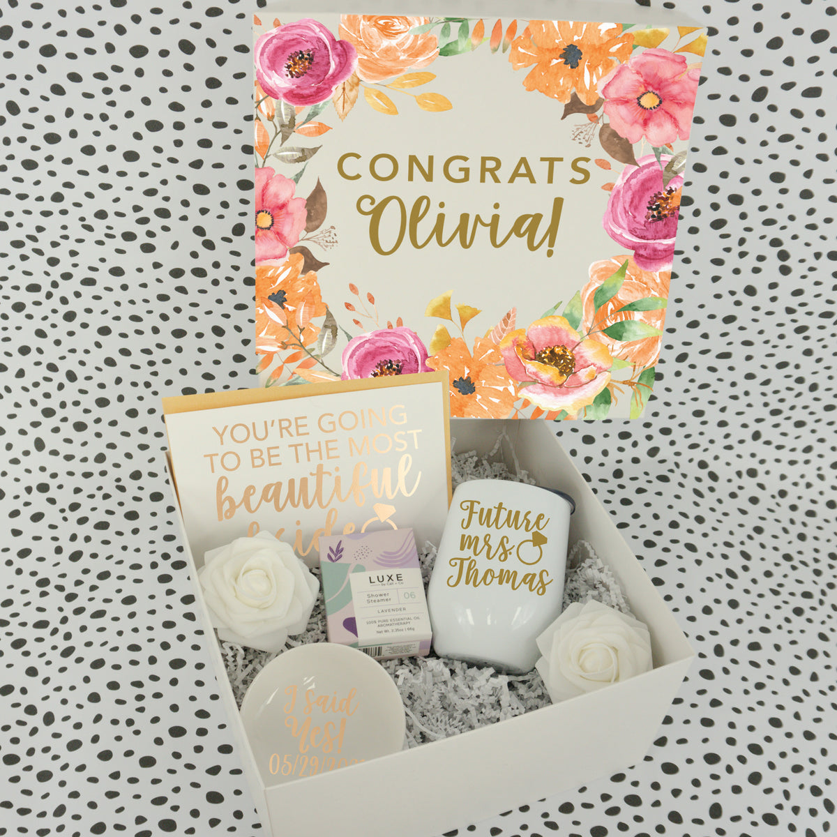 Bright Engagement Gift Box