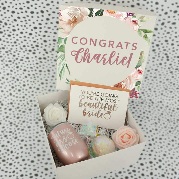 Beautiful Bride Engagement Gift Box