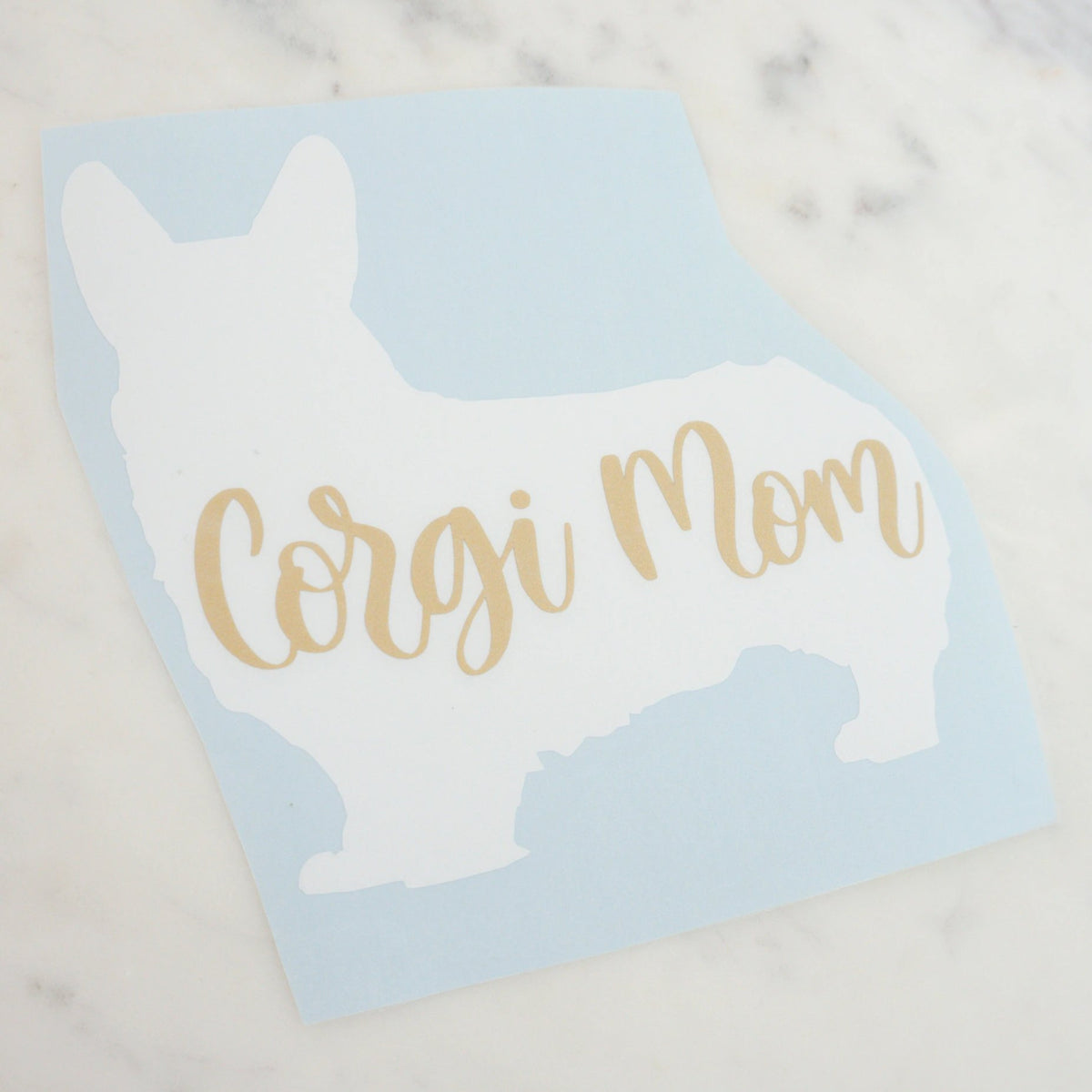 Corgi Mom Vinyl Decal