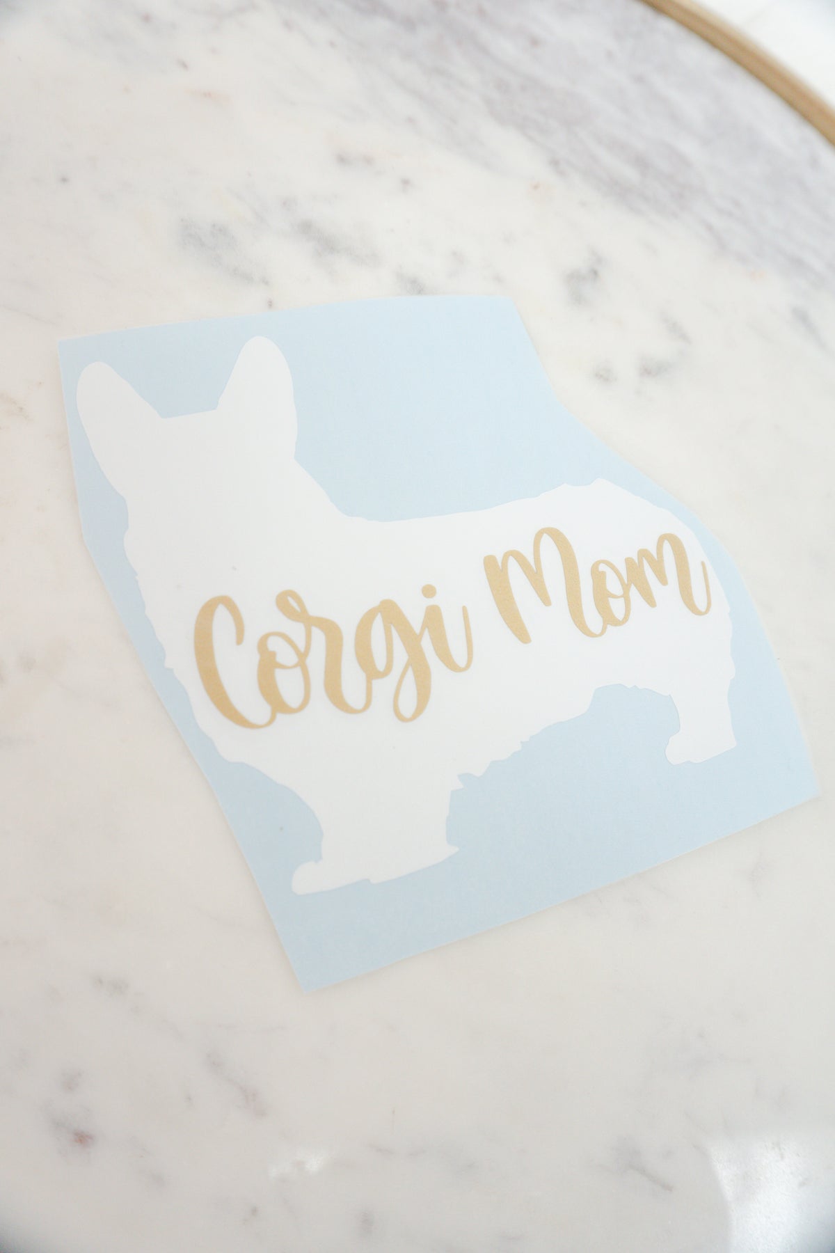 Corgi Mom Vinyl Decal