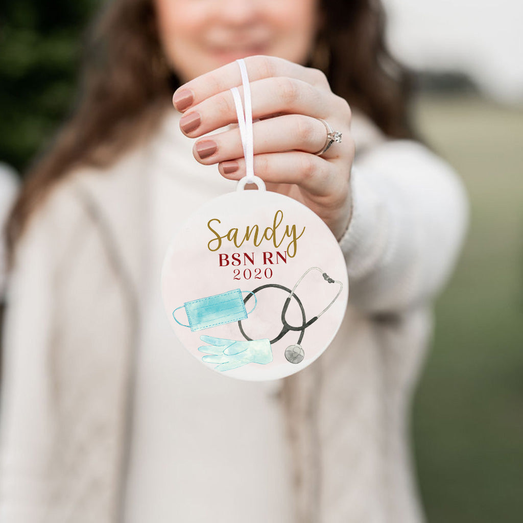 Nurse Christmas Ornament