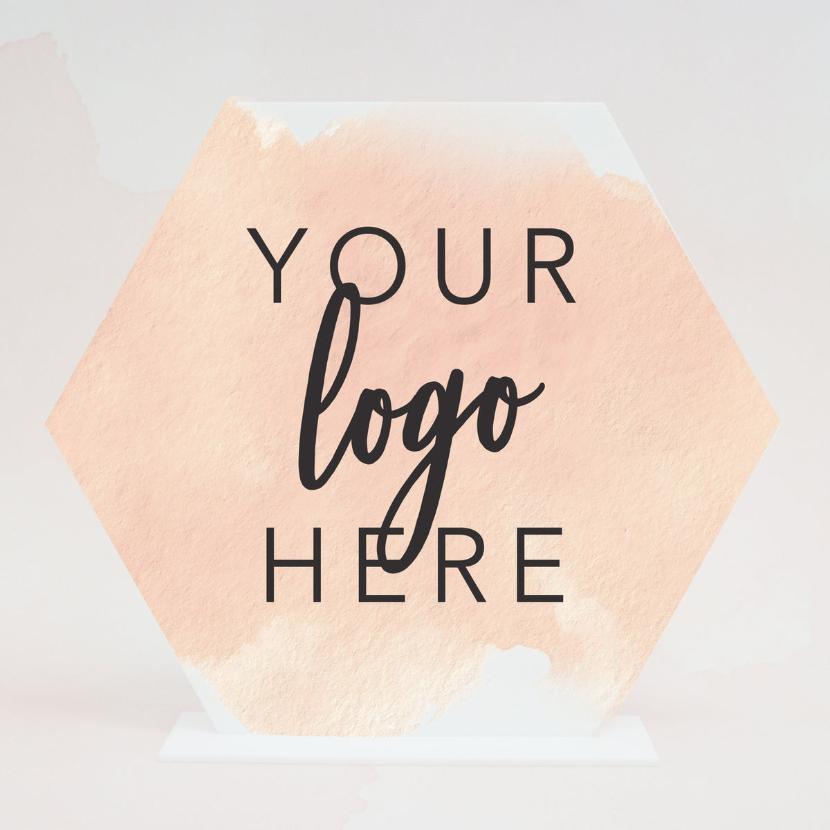 Custom Logo Acrylic Sign for Boutiques &amp; Small Businesses