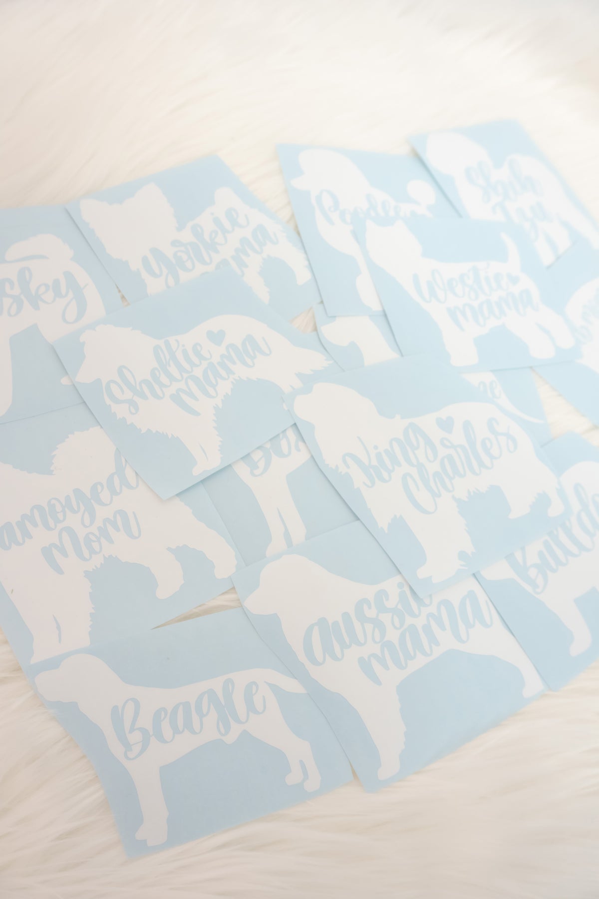 Custom Dog Breed Vinyl Decal