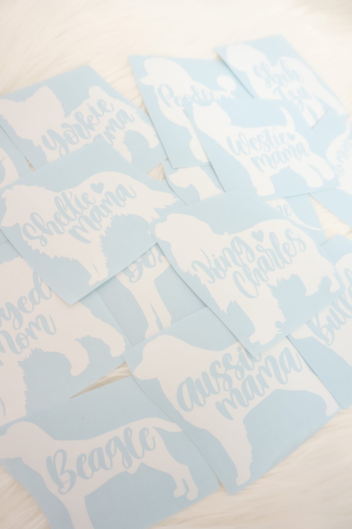Custom Dog Breed Vinyl Decal