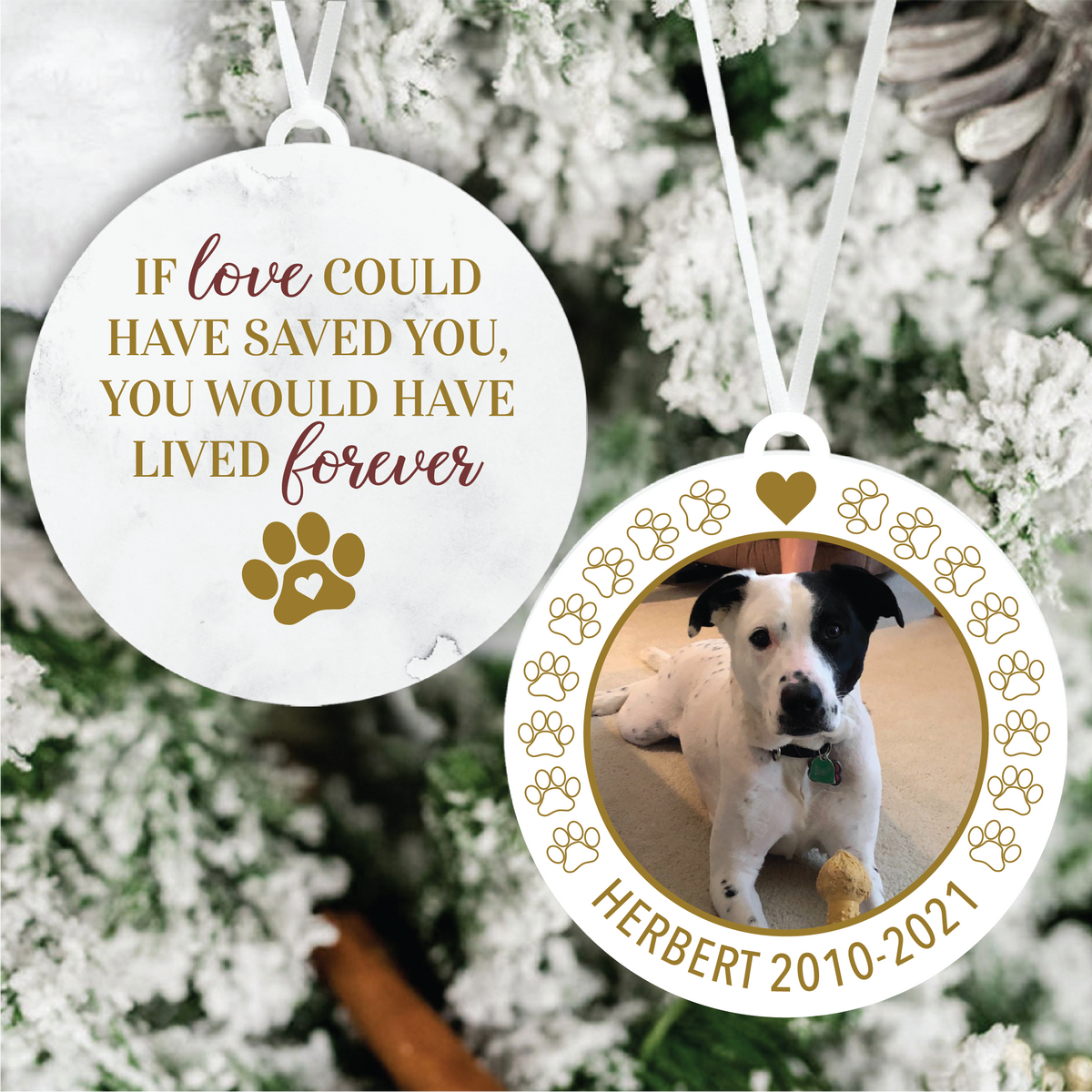 USA Handcrafted Papillon Dog Memorial Holiday Keepsake Christmas Ornam –  House of Morgan Pewter