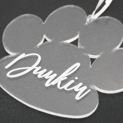 Personalized Dog Engraved Christmas Ornament