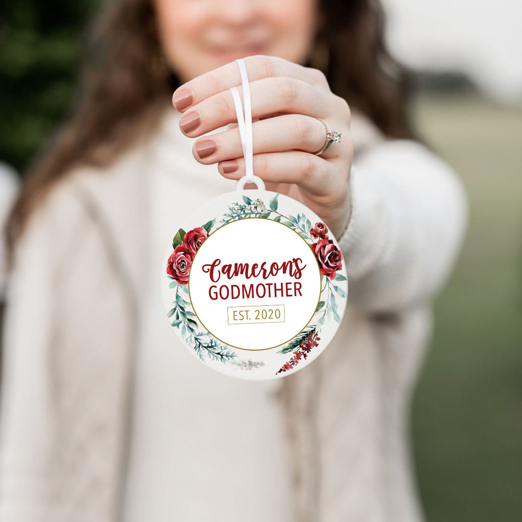 Godmother EST Christmas Ornament