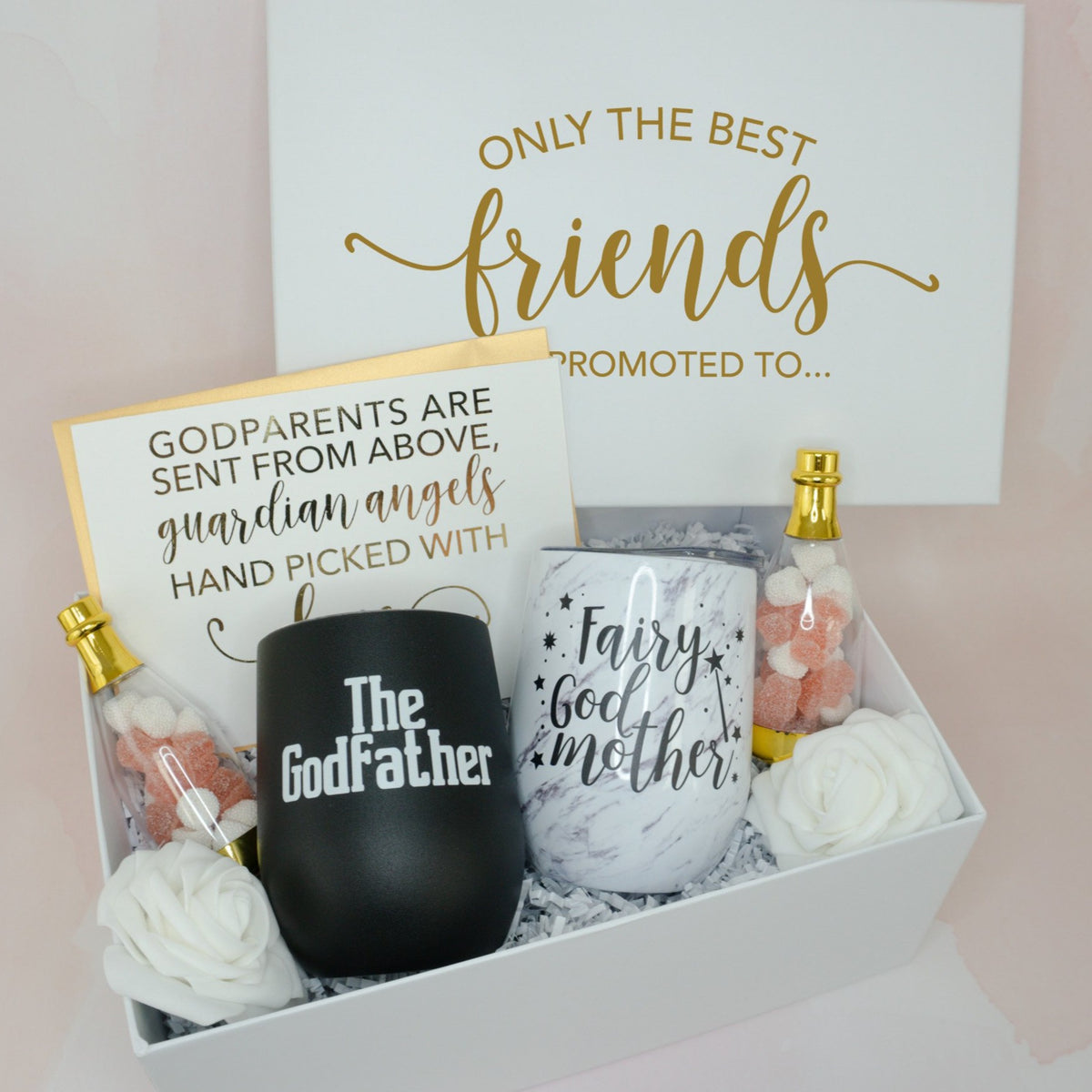 Godparents Proposal Gift Box | Will You Be My Godparents Gift — Simple ...