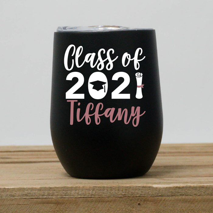 Class of 2021 Custom Wine Tumbler