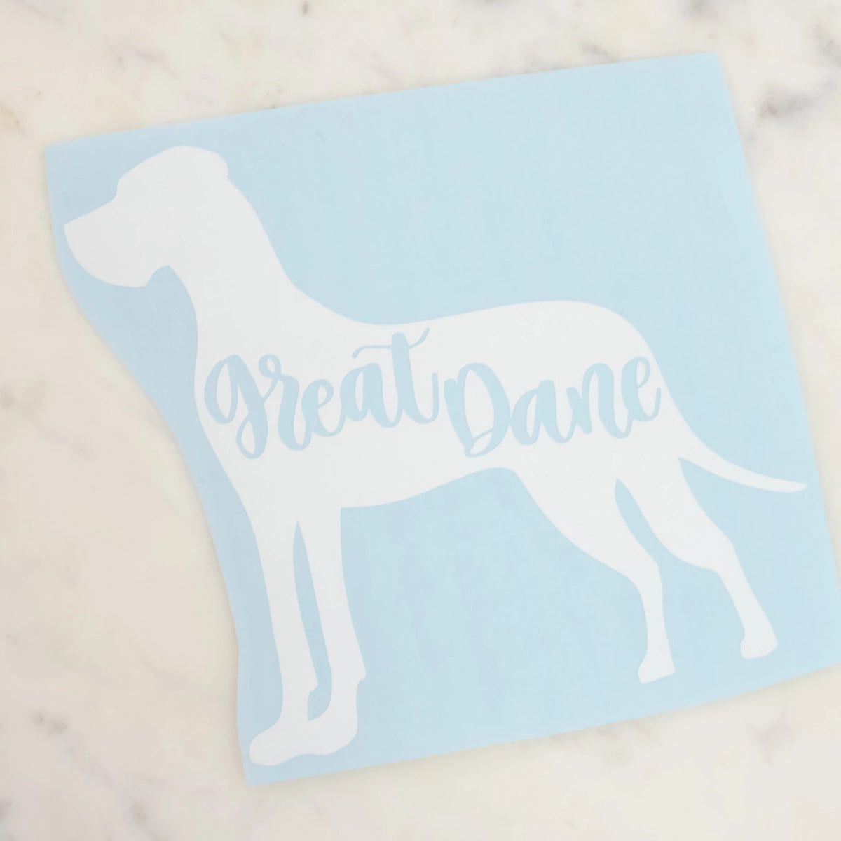 Great Dane Dog Mom Vinyl Decal