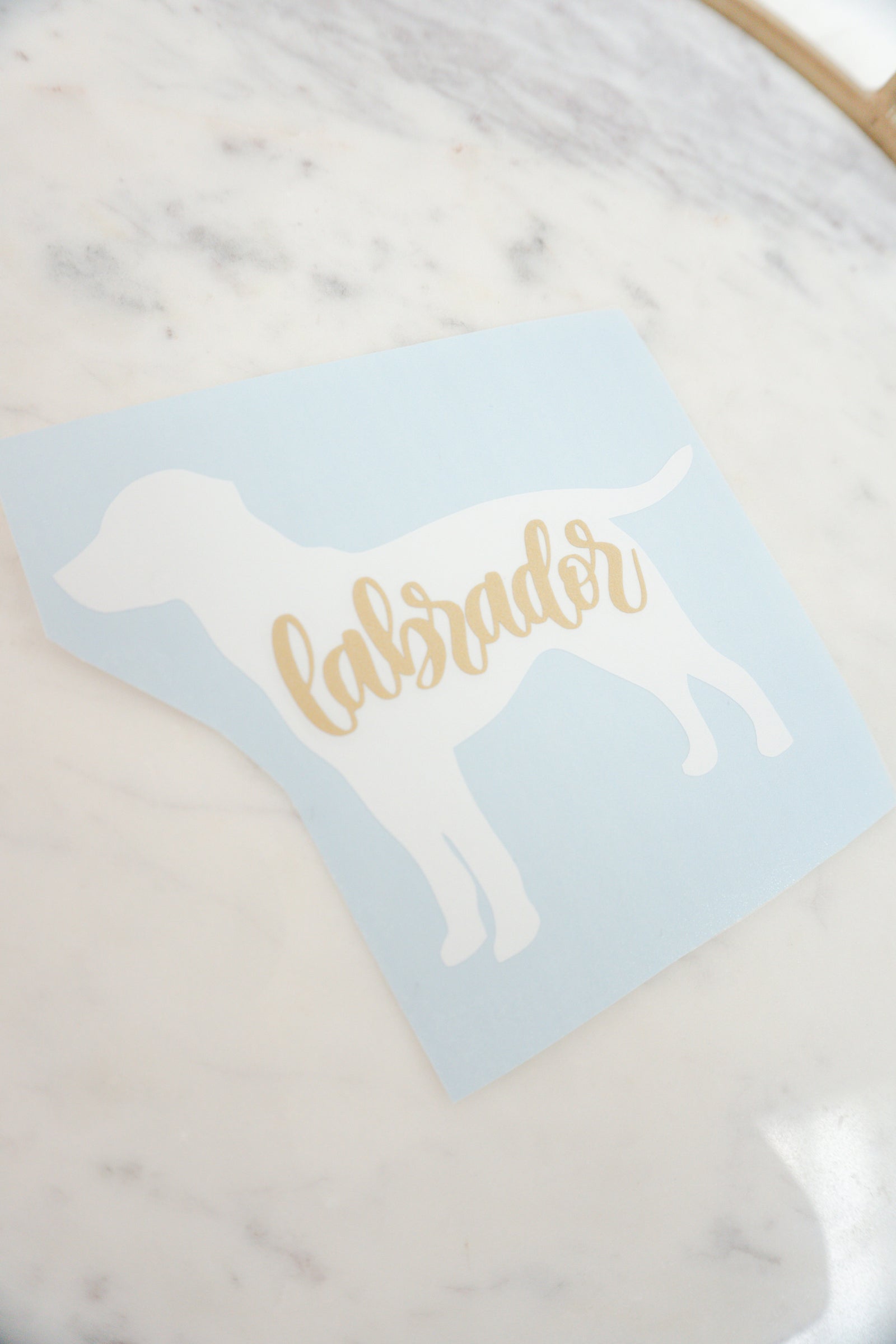 Labrador Retriever Dog Mom Vinyl Decal