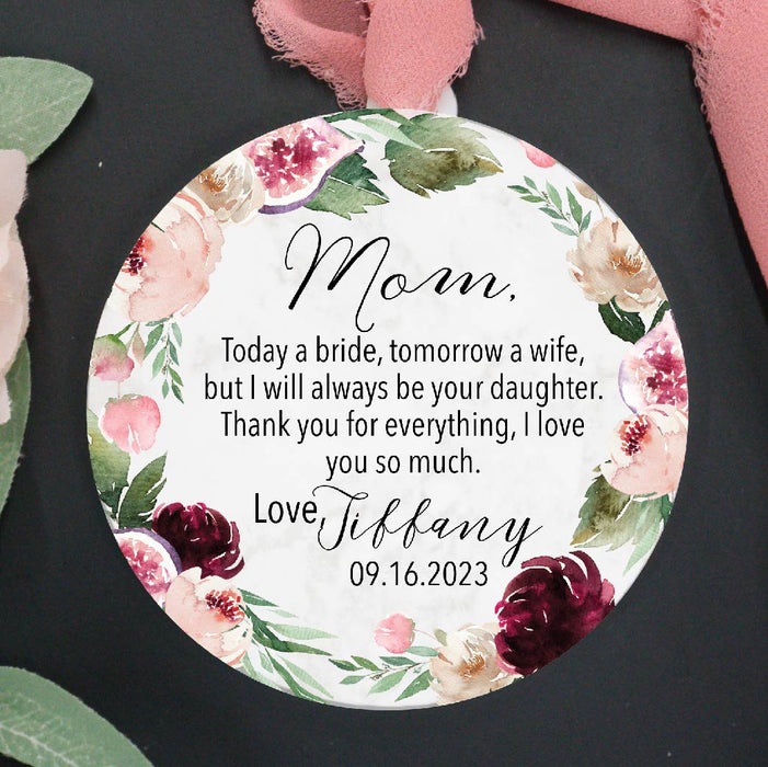 Mother of the Bride Personalized Ornament