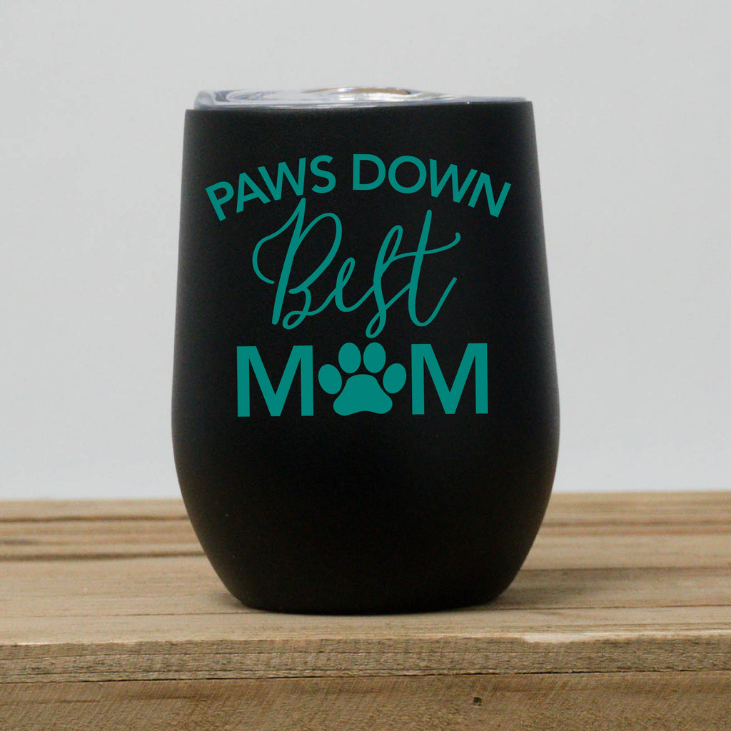 Mom No Matter What - Leopard Design - Personalized Wine Tumbler