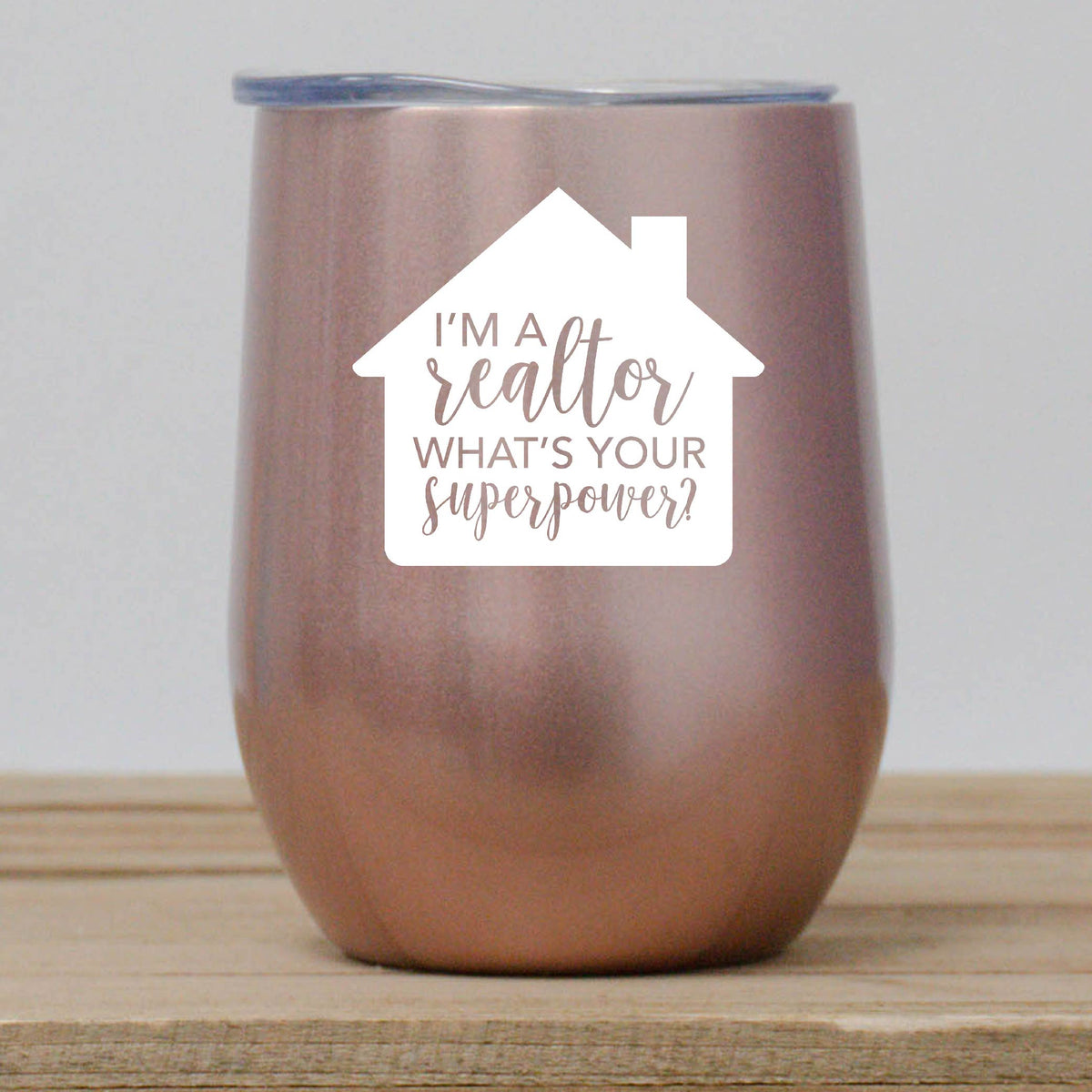 Realtor Wine Tumbler