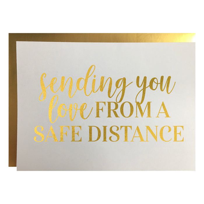 Sending You Love from a Safe Distance Card