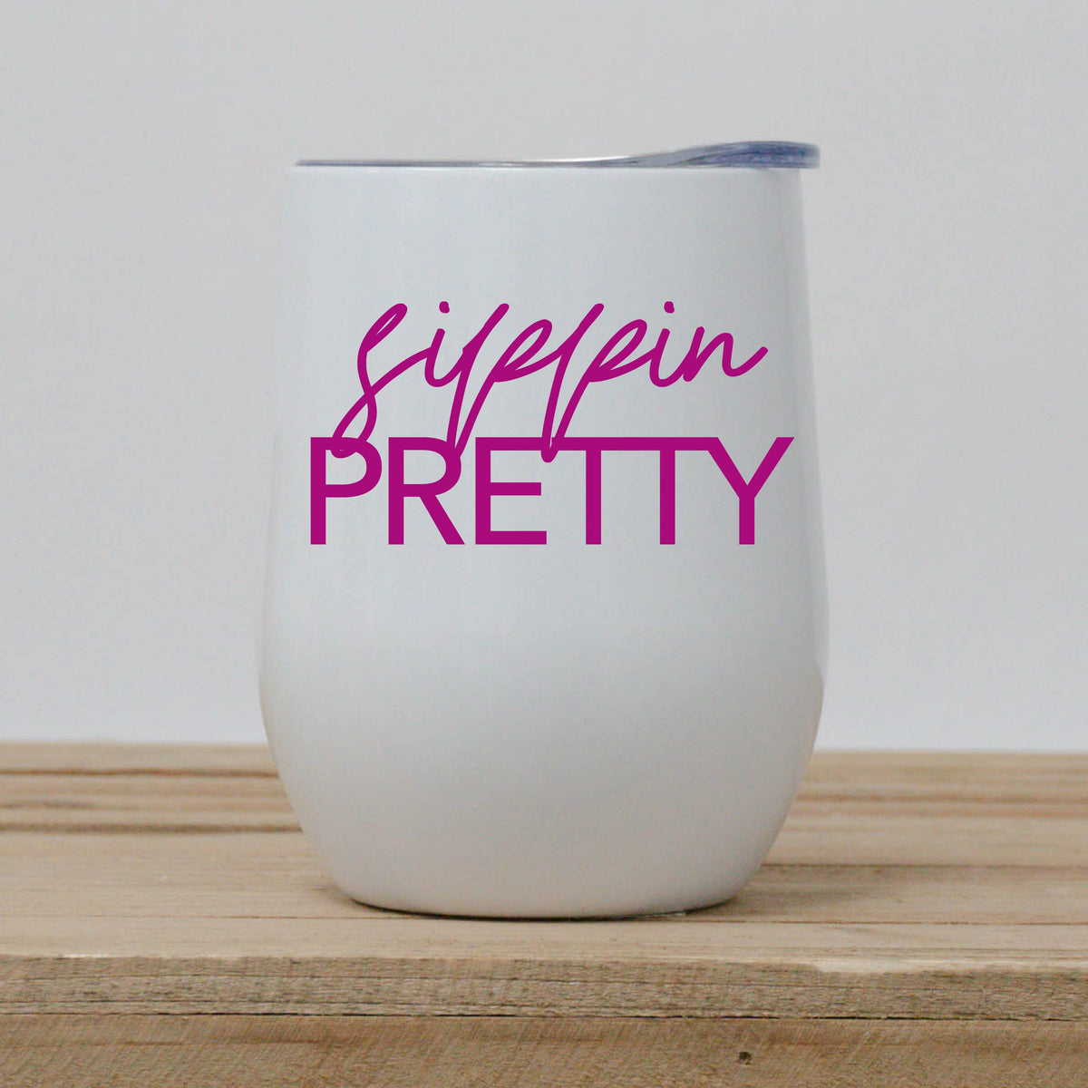 Sippin Pretty Wine Tumbler
