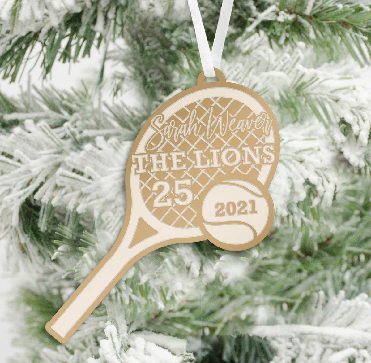 Tennis Ornament