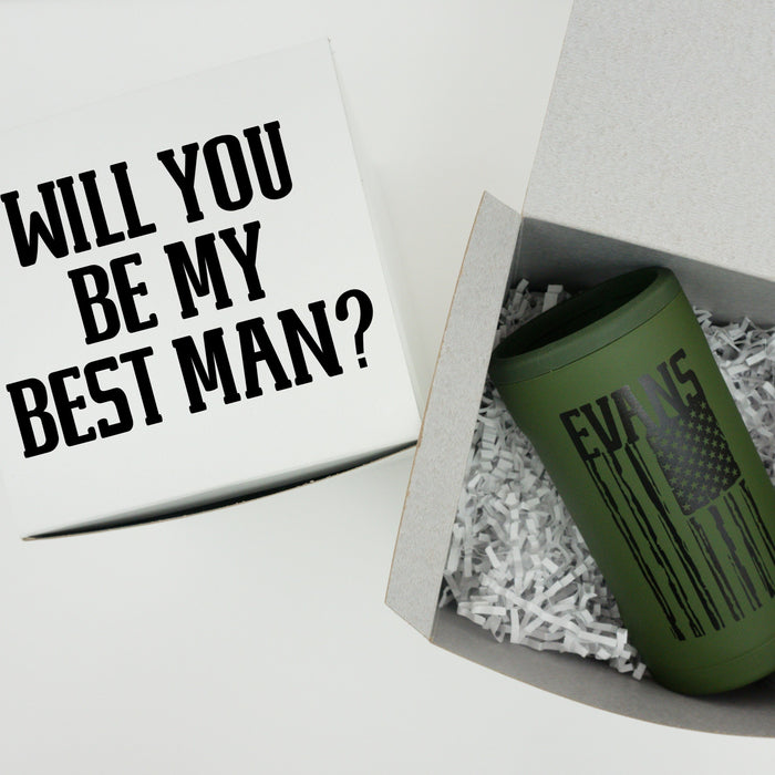 Best Man Proposal Gift Box